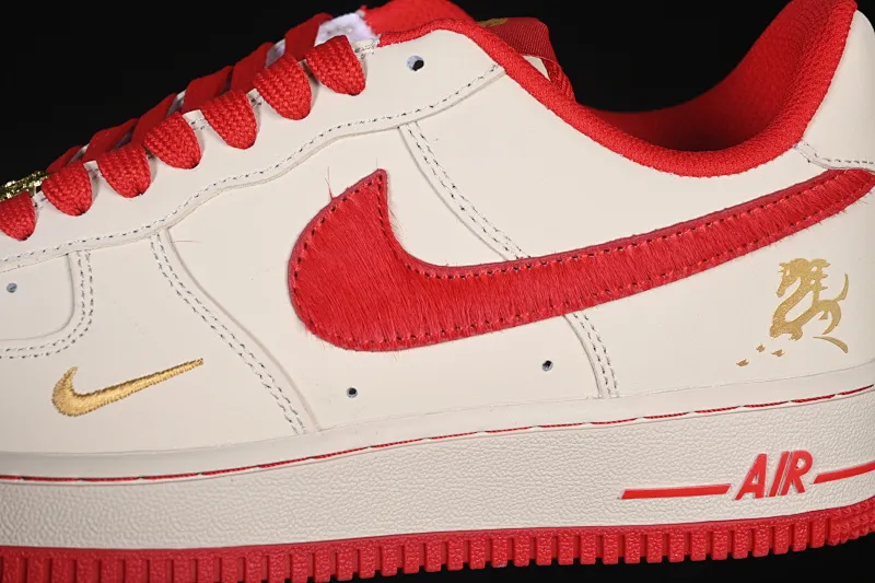 All Categories Nk Air Force 1 Air Force Series Nk Air Force 1 Low Air Force Low Nike Air Force 1'07 Low Year of the Horse Limited Off-white Yanhong Air Force 1 Low-top Casual Shoes NH0601-513